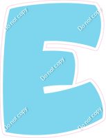 BBT 23.5" Individuals - Flat Baby Blue E