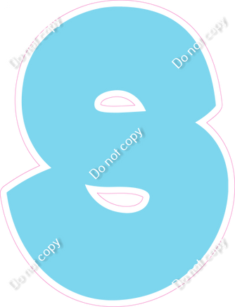 BBT 23.5" Individuals - Flat Baby Blue S