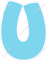 BBT 23.5" Individuals - Flat Baby Blue U