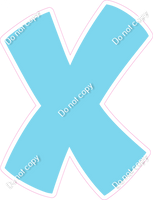 BBT 23.5" Individuals - Flat Baby Blue X