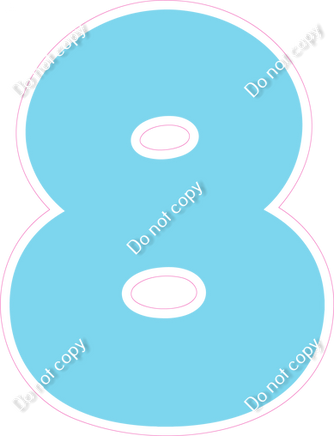 BBT 23.5" Individuals - Flat Baby Blue 8