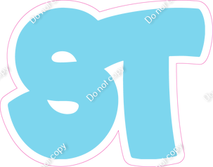 BBT 23.5" Individuals - Flat Baby Blue ST