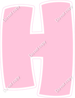 BBT 23.5" Individuals - Flat Baby Pink H