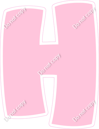 BBT 23.5" Individuals - Flat Baby Pink H