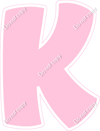 BBT 23.5" Individuals - Flat Baby Pink K