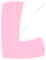 BBT 23.5" Individuals - Flat Baby Pink L