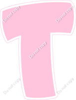 BBT 23.5" Individuals - Flat Baby Pink T