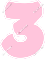 BBT 23.5" Individuals - Flat Baby Pink 3