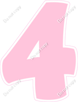 BBT 23.5" Individuals - Flat Baby Pink 4