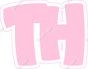 BBT 23.5" Individuals - Flat Baby Pink TH