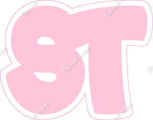 BBT 23.5" Individuals - Flat Baby Pink ST