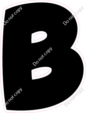 BBT 23.5" Individuals - Flat Black B