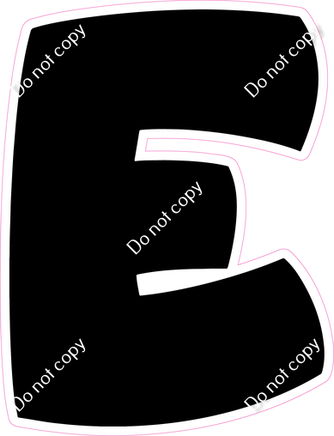 BBT 23.5" Individuals - Flat Black E