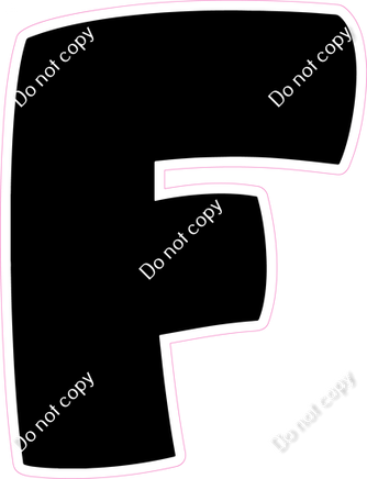 BBT 23.5" Individuals - Flat Black F