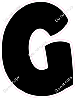 BBT 23.5" Individuals - Flat Black G