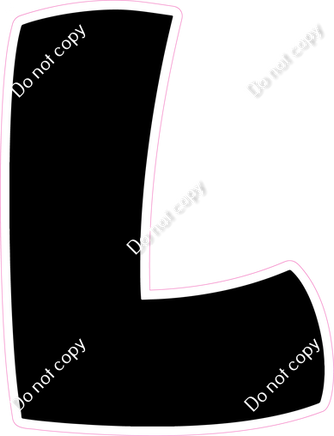 BBT 23.5" Individuals - Flat Black L