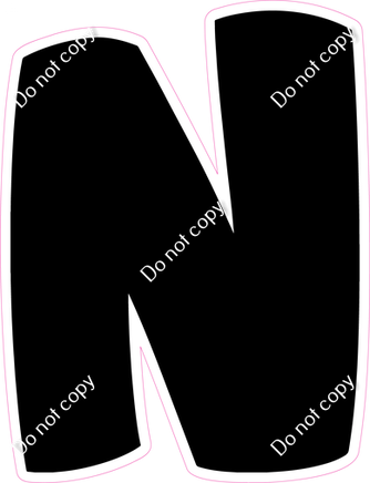 BBT 23.5" Individuals - Flat Black N