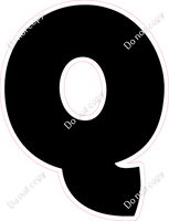 BBT 23.5" Individuals - Flat Black Q