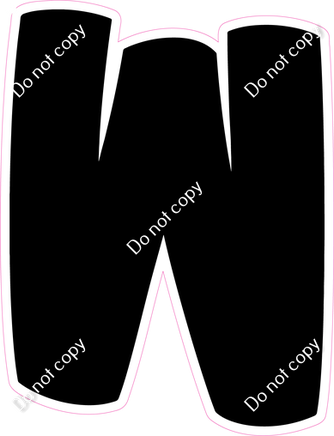 BBT 23.5" Individuals - Flat Black W