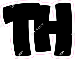 BBT 23.5" Individuals - Flat Black TH