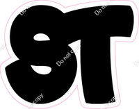 BBT 23.5" Individuals - Flat Black ST