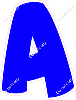 BBT 23.5" Individuals - Flat Blue A