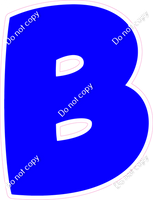 BBT 23.5" Individuals - Flat Blue B