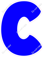 BBT 23.5" Individuals - Flat Blue C