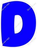 BBT 23.5" Individuals - Flat Blue D