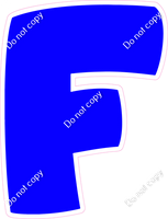 BBT 23.5" Individuals - Flat Blue F