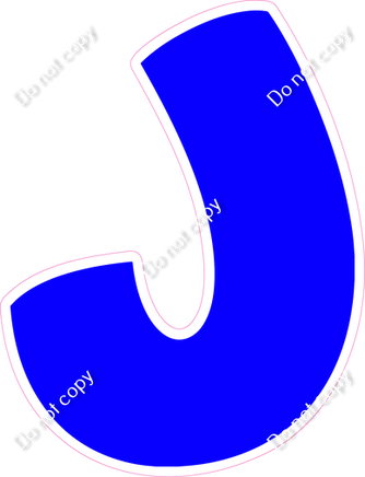 BBT 23.5" Individuals - Flat Blue J