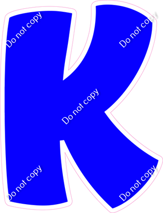 BBT 23.5" Individuals - Flat Blue K