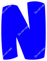 BBT 23.5" Individuals - Flat Blue N