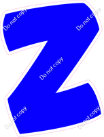 BBT 23.5" Individuals - Flat Blue Z