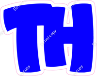 BBT 23.5" Individuals - Flat Blue TH