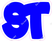 BBT 23.5" Individuals - Flat Blue ST