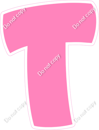 BBT 23.5" Individuals - Flat Bubblegum T