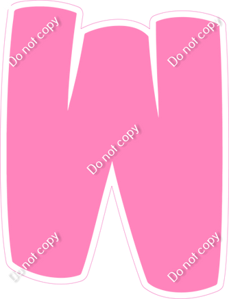 BBT 23.5" Individuals - Flat Bubblegum W