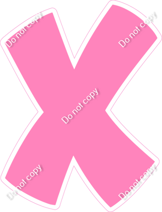 BBT 23.5" Individuals - Flat Bubblegum X