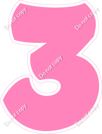 BBT 23.5" Individuals - Flat Bubblegum 3