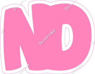 BBT 23.5" Individuals - Flat Bubblegum ND