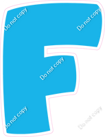 BBT 23.5" Individuals - Flat Caribbean F