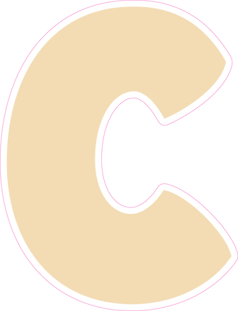 BBT 23.5" Individuals - Flat Champagne C