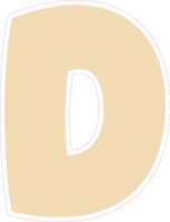 BBT 23.5" Individuals - Flat Champagne D