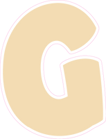 BBT 23.5" Individuals - Flat Champagne G