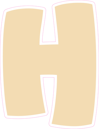 BBT 23.5" Individuals - Flat Champagne H