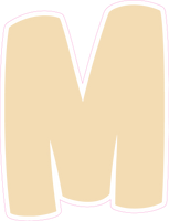 BBT 23.5" Individuals - Flat Champagne M