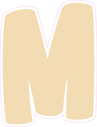 BBT 23.5" Individuals - Flat Champagne M