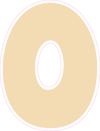 BBT 23.5" Individuals - Flat Champagne O