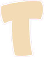 BBT 23.5" Individuals - Flat Champagne T